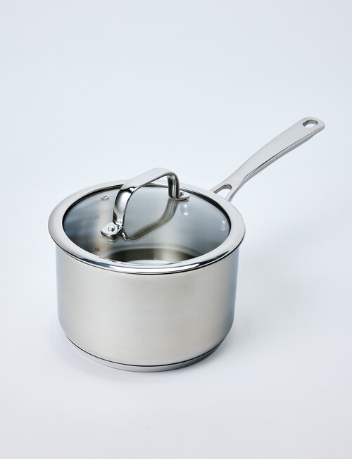 Stevens Titan Stainless Steel Saucepan with Lid, 18cm product photo
