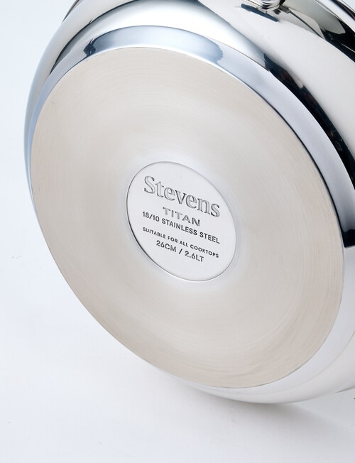 Stevens Titan Stainless Steel Frypan, 26cm product photo View 02 L
