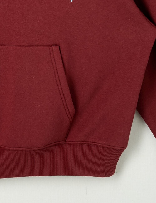 Switch Arizona Rodeo Oversized Hoodie, Burgundy & Cornflower product photo View 03 L