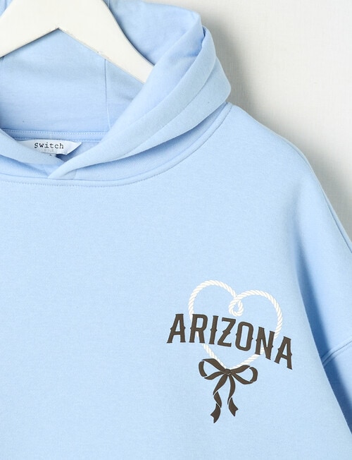 Switch Arizona Rodeo Oversized Hoodie, Cornflower product photo View 02 L