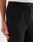 Ella J Ponte Tapered Trouser, Black product photo View 04 S