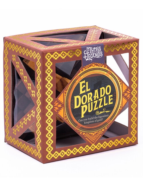 Mattel Games Myths And Legends El Dorado Wooden Puzzle product photo