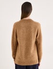 Jigsaw Eero Cosy Shawl Collar Sweater, Camel product photo View 02 S