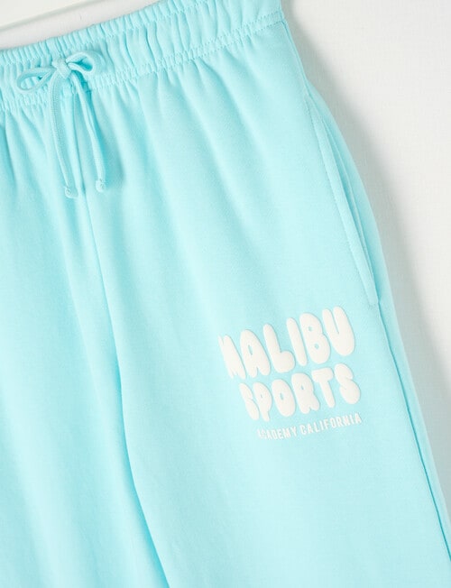 Switch Malibu Wide Leg Trackpant, Aqua product photo View 02 L
