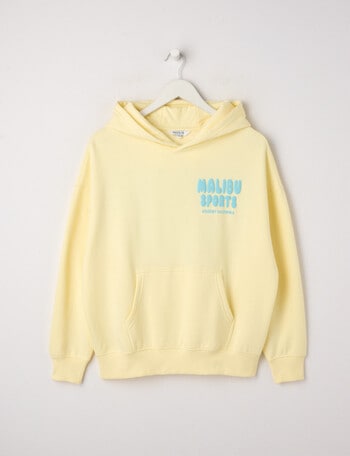 Switch Malibu Sports Oversized Hoodie, Lemon & Aqua product photo