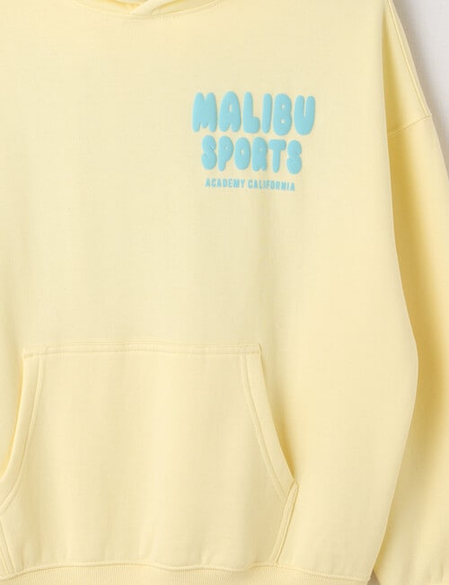 Switch Malibu Sports Oversized Hoodie, Lemon & Aqua product photo View 03 L