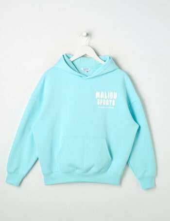 Switch Malibu Sports Oversized Hoodie, Aqua product photo