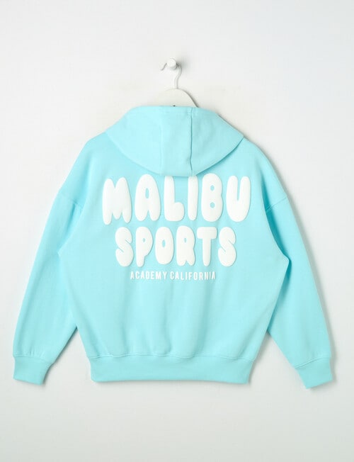 Switch Malibu Sports Oversized Hoodie, Aqua product photo View 02 L