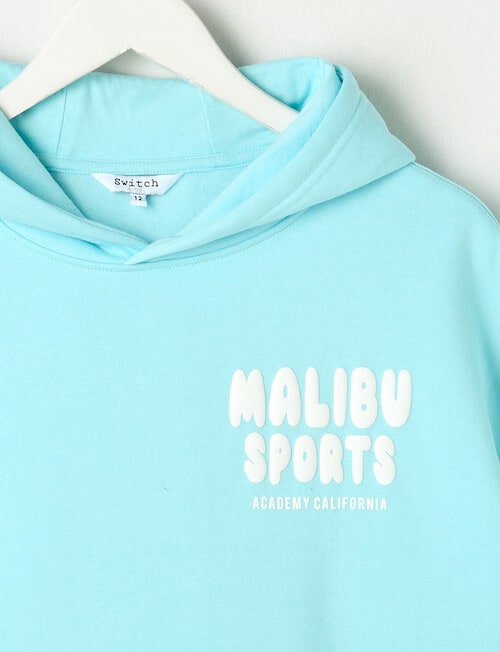 Switch Malibu Sports Oversized Hoodie, Aqua product photo View 03 L