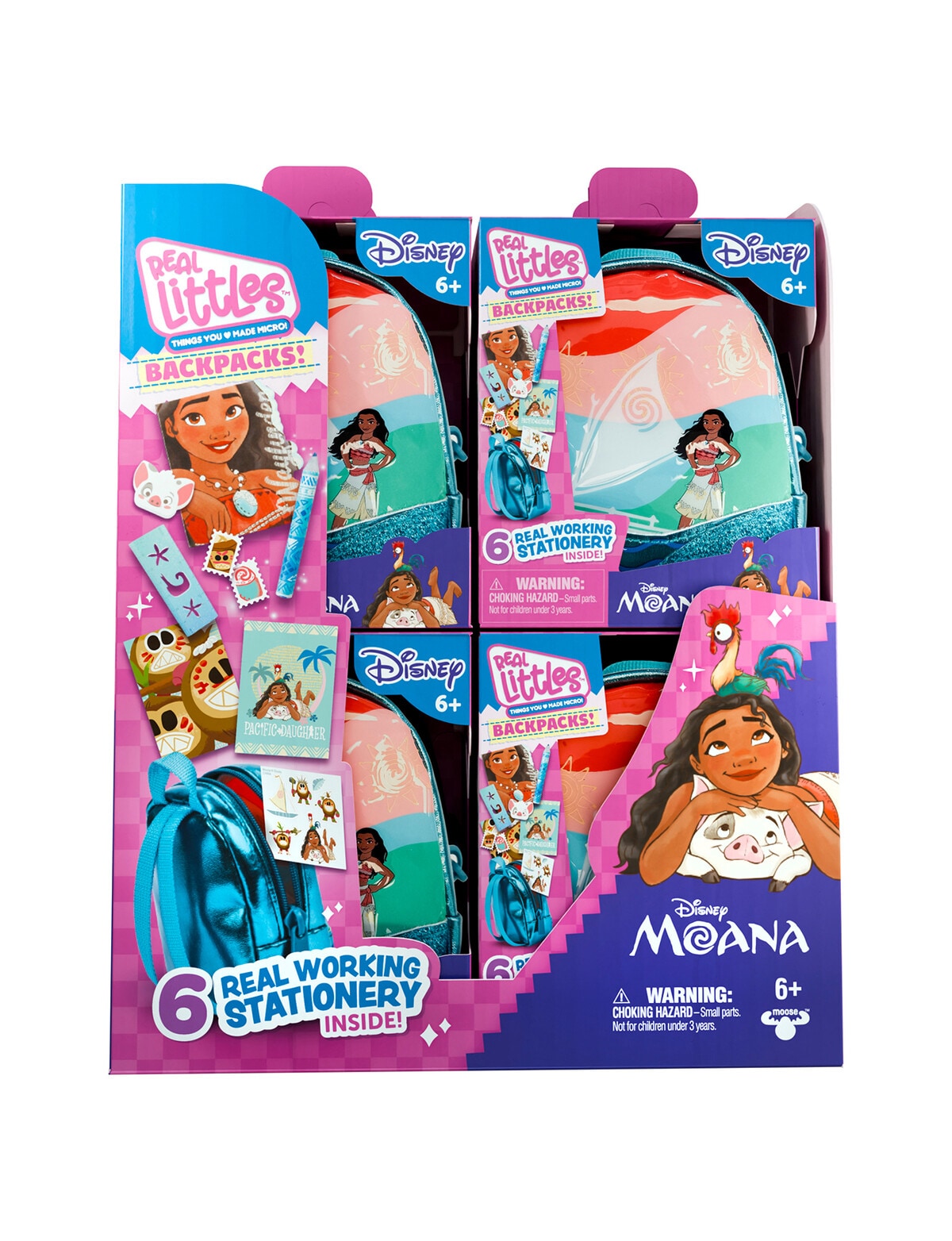 Real Littles Disney Moana Backpack - Other Toys