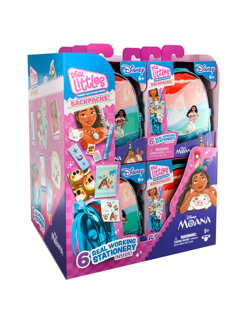 Real Littles Disney Moana Backpack product photo View 03 L