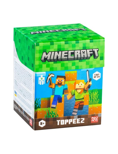 Minecraft 3D Toppeez In Blind Box, Assorted product photo
