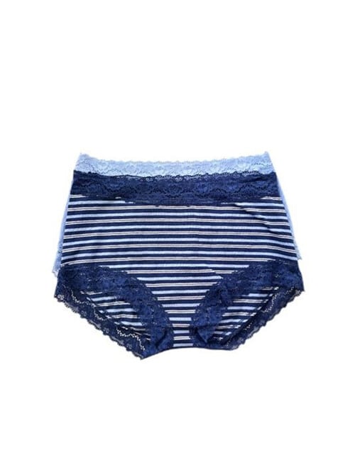 Berlei Marais Cotton Full Brief, 2-Pack, Blue & Fresh product photo