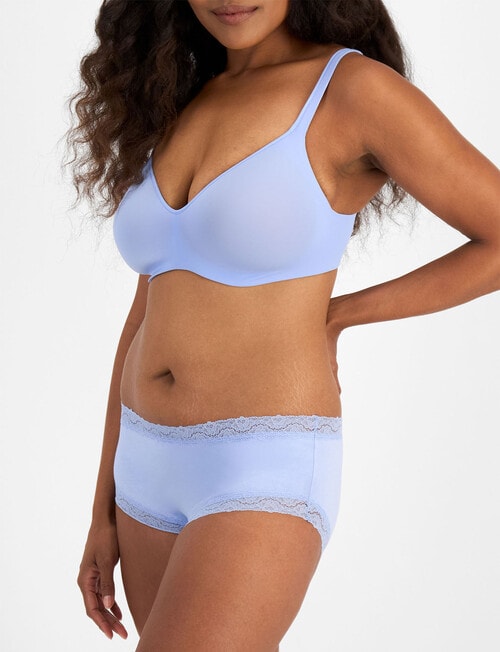 Berlei Marais Cotton Full Brief, 2-Pack, Blue & Fresh product photo View 05 L