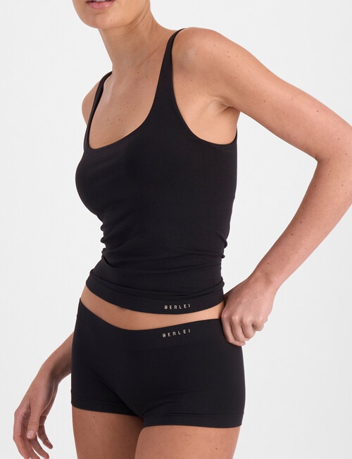 Berlei Understate Boy Shorts, Black product photo View 02 L