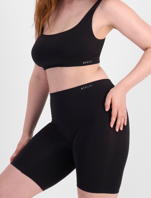 Berlei Understate Seamfree Short, Black product photo View 02 L
