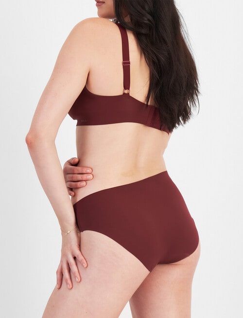 Berlei Second Skin Bikini Brief, Crimson Fire product photo View 03 L