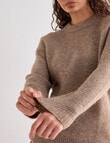 Mineral Kennedy Sweater, Otter Brown product photo View 05 S