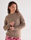Mineral Kennedy Sweater, Otter Brown product photo View 04 S