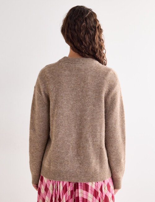 Mineral Kennedy Sweater, Otter Brown product photo View 02 L