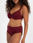 Berlei Barely There Breathe Full Brief, Crimson Fire product photo View 02 S