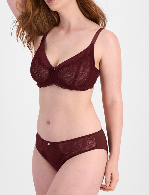 Berlei Lift & Shape Bikini Brief, Crimson Fire product photo View 02 L