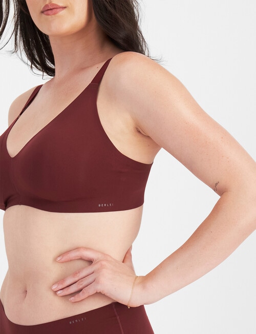 Berlei Second Skin Wire Free Bra, Crimson Fire product photo View 02 L