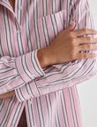 Zest Voile Shirt, Pink Stripe product photo View 06 S