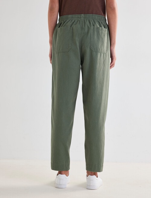 Zest Twist Seam Jogger Pants, Khaki product photo View 02 L