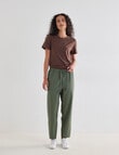 Zest Twist Seam Jogger Pants, Khaki product photo View 03 S