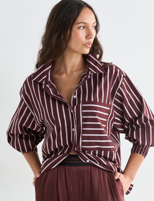 Mineral Melt Shirt, Pomegranate product photo