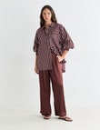 Mineral Melt Shirt, Pomegranate product photo View 03 S