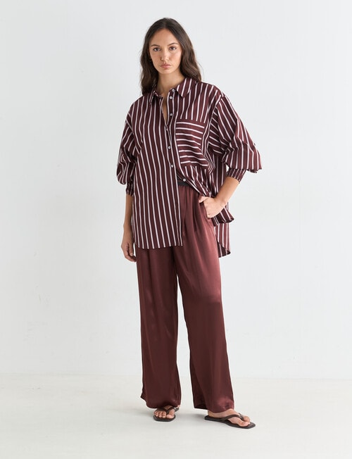 Mineral Melt Shirt, Pomegranate product photo View 03 L