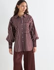 Mineral Melt Shirt, Pomegranate product photo View 05 S