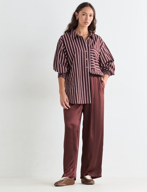 Mineral Melt Shirt, Pomegranate product photo View 08 L