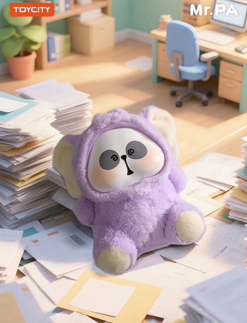 TOYCITY Mr.Pa Cute Beast Company Plush Blind Box, Assorted product photo View 02 L