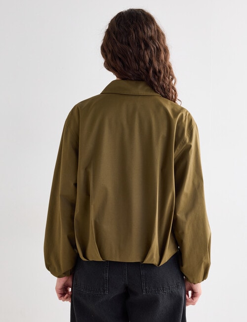 Mineral Avery Jacket, Dark Olive product photo View 02 L