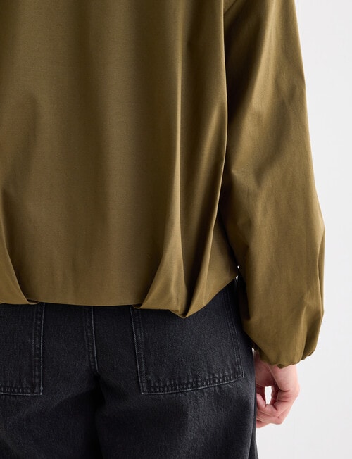 Mineral Avery Jacket, Dark Olive product photo View 06 L