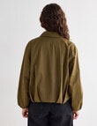 Mineral Avery Jacket, Dark Olive product photo View 02 S