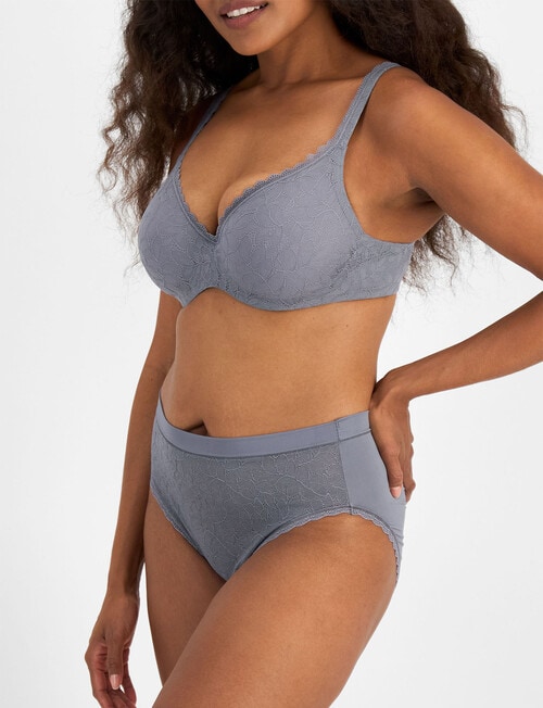 Berlei Barely There Lace Full Brief, Paris Purple product photo View 02 L