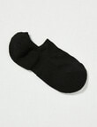 DS Socks Merino Cushion Sole Liner Socks, Black product photo