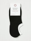 DS Socks Merino Cushion Sole Liner Socks, Black product photo View 02 S