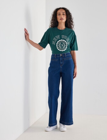 Denim Republic Welt Pocket Jean, Indigo product photo