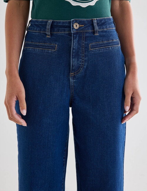 Denim Republic Welt Pocket Jean, Indigo product photo View 05 L