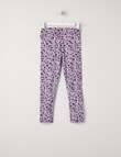 Mac & Ellie Ditsy Floral Legging, Navy product photo
