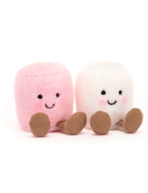 Jellycat Amuseables Pink and White Marshmallows product photo