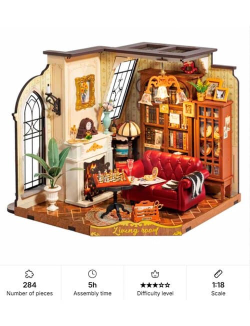 DIY Kits Rolife Catherine's Living Room, DG175 product photo View 02 L