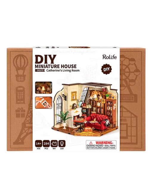 DIY Kits Rolife Catherine's Living Room, DG175 product photo View 04 L