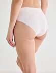 Honey Vegas Pointelle Scallop Boyleg Brief, Pink Print product photo View 02 S