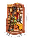 DIY Kits Rolife Book Nook Silent Corner Study, TGE02 product photo View 03 S
